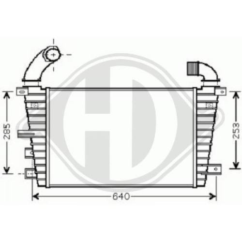 DIEDERICHS Charge Air Cooler DIEDERICHS Climate