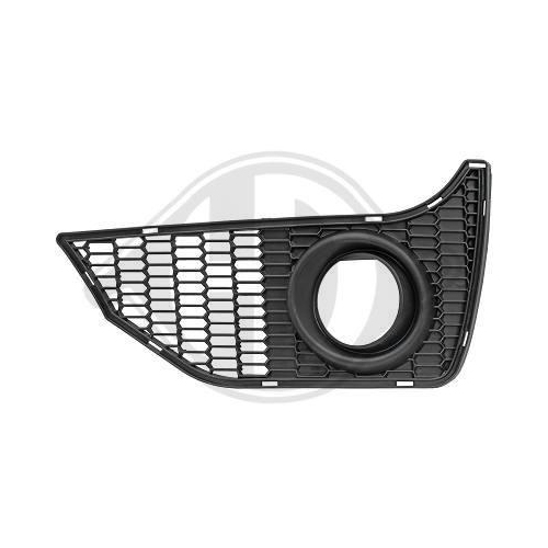 DIEDERICHS Grelha de ventilador, pára-choques HD Tuning