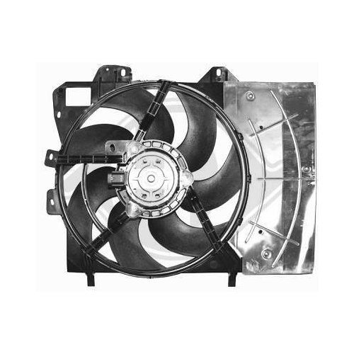 DIEDERICHS Ventilador, refrigeração do motor