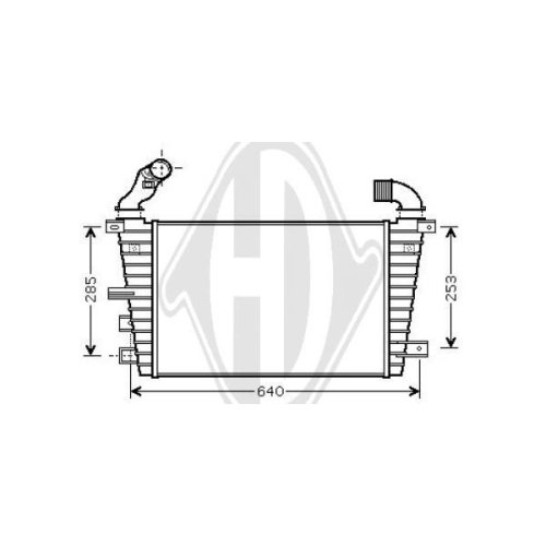 DIEDERICHS Charge Air Cooler DIEDERICHS Climate