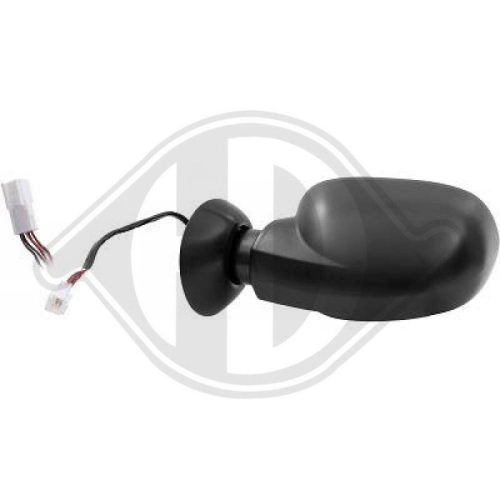DIEDERICHS Cristal de espejo, retrovisor exterior