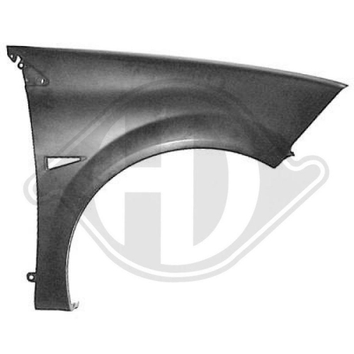 DIEDERICHS Vidro de espelho, espelho retrovisor exterior