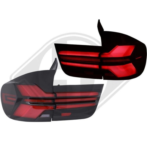 DIEDERICHS Jogo de farolins traseiros HD Tuning