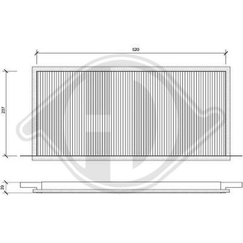DIEDERICHS Radiateur, refroidissement du moteur DIEDERICHS Climate