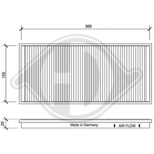 DIEDERICHS Radiateur, refroidissement du moteur DIEDERICHS Climate