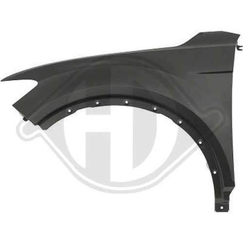 DIEDERICHS Kratka wentylacyjna, zderzak Priority Parts