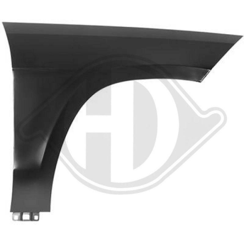 DIEDERICHS Grelha de ventilador, pára-choques