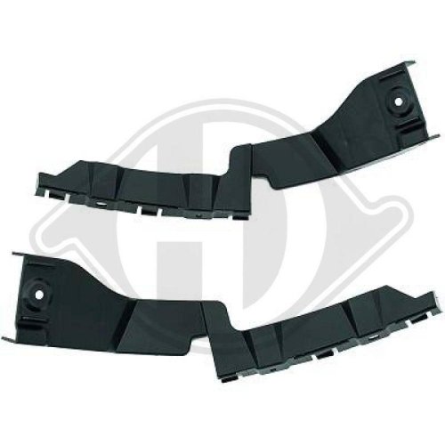 DIEDERICHS Rejilla de ventilación, parachoques Priority Parts