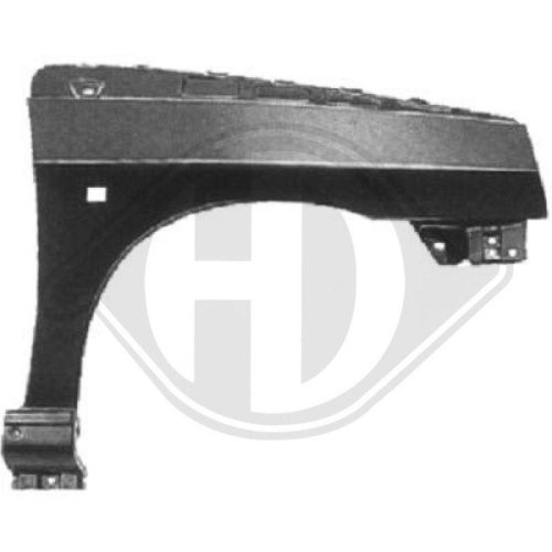 DIEDERICHS Lüftungsgitter, Stoßfänger HD Priority Parts