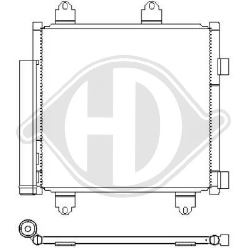 DIEDERICHS Ventilador, refrigeración del motor DIEDERICHS Climate