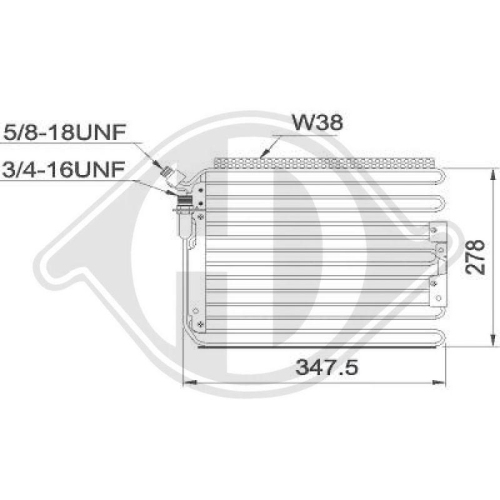 DIEDERICHS Ventilador, refrigeración del motor DIEDERICHS Climate