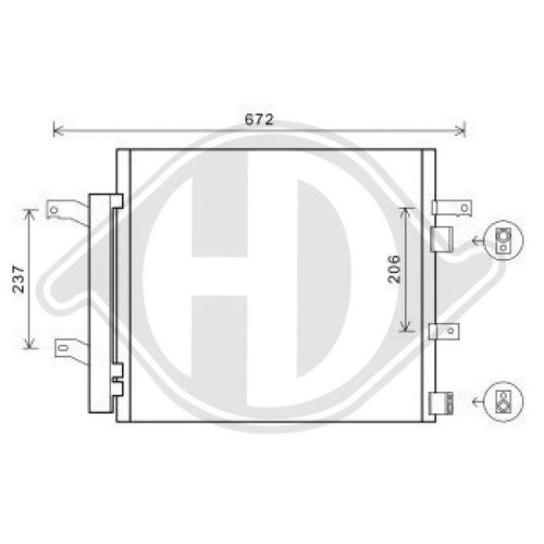 DIEDERICHS Ventilador, refrigeração do motor DIEDERICHS Climate