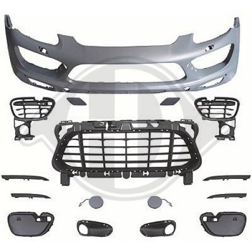 DIEDERICHS Ventilatiegrille, bumper
