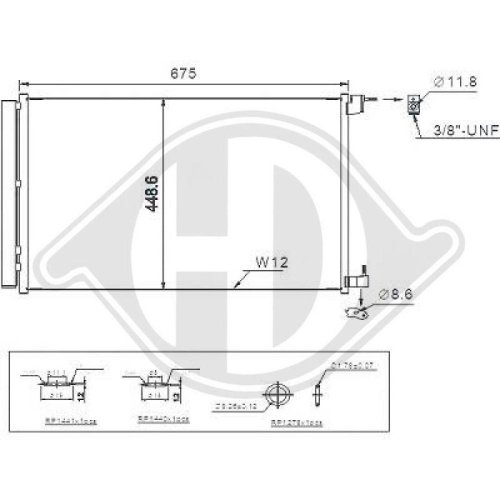 DIEDERICHS Ventilateur, refroidissement du moteur DIEDERICHS Climate