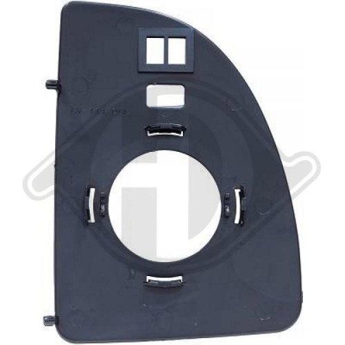 DIEDERICHS Cristal de espejo, retrovisor exterior