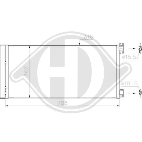 DIEDERICHS Ventilator, condensor, airconditioning DIEDERICHS Climate