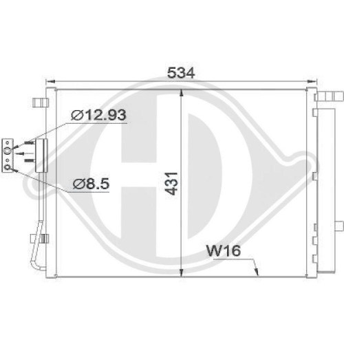 DIEDERICHS Compressor, ar condicionado DIEDERICHS Climate