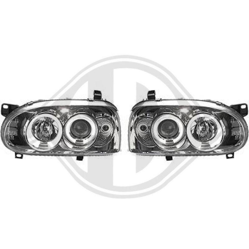 DIEDERICHS Grelha de ventilador, pára-choques