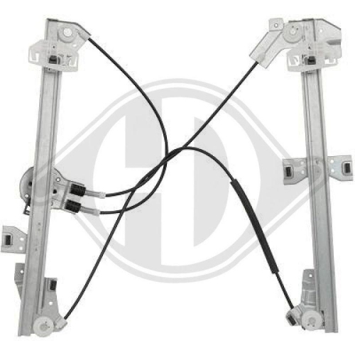 DIEDERICHS Cristal de espejo, retrovisor exterior