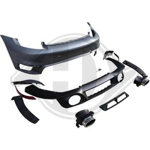 DIEDERICHS Vidro de espelho, espelho retrovisor exterior