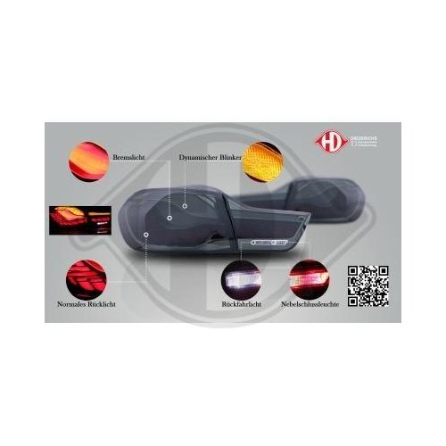 DIEDERICHS Heckleuchtensatz HD Tuning