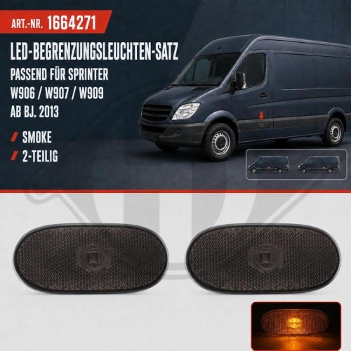 DIEDERICHS Reflector, luz de posi&ccedil;&atilde;o/delimitadora HD Tuning