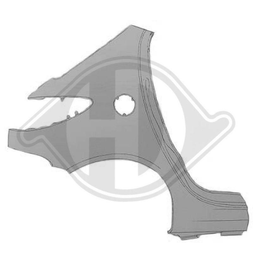 DIEDERICHS Retrovisor exterior