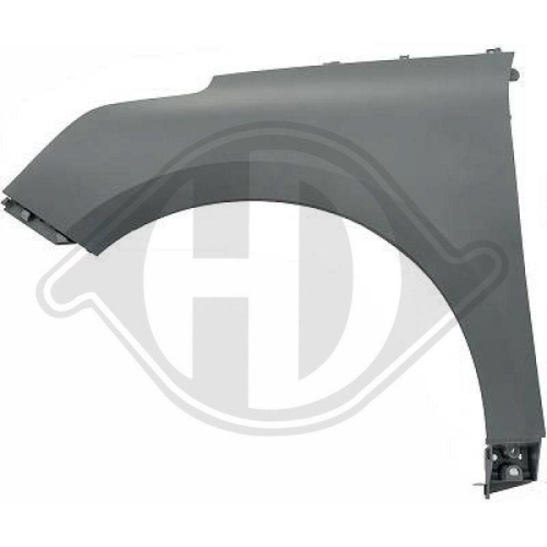DIEDERICHS Vidro de espelho, espelho retrovisor exterior