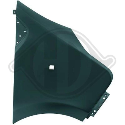 DIEDERICHS Vidro de espelho, espelho retrovisor exterior