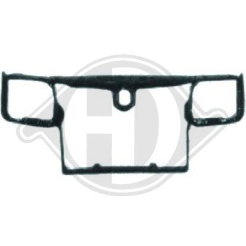DIEDERICHS Rejilla de ventilación, parachoques