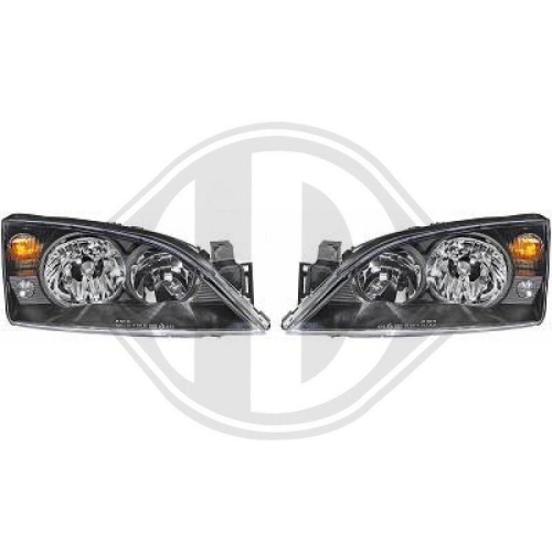 DIEDERICHS Vidro de espelho, espelho retrovisor exterior