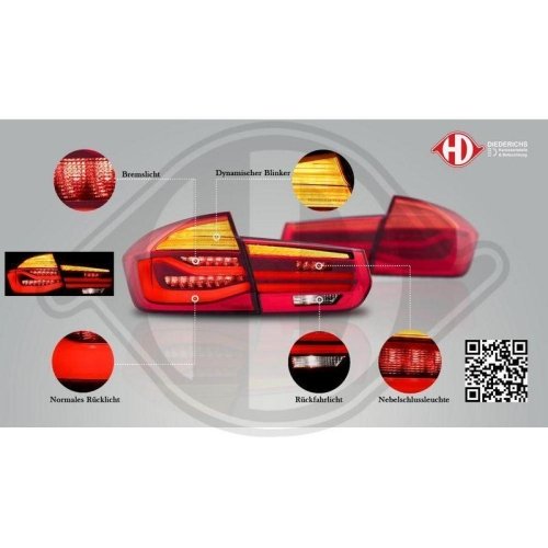 DIEDERICHS Kit fanalino posteriore HD Tuning