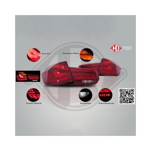 DIEDERICHS Heckleuchtensatz HD Tuning