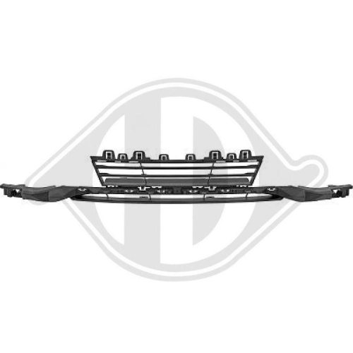 DIEDERICHS Ventilatiegrille, bumper