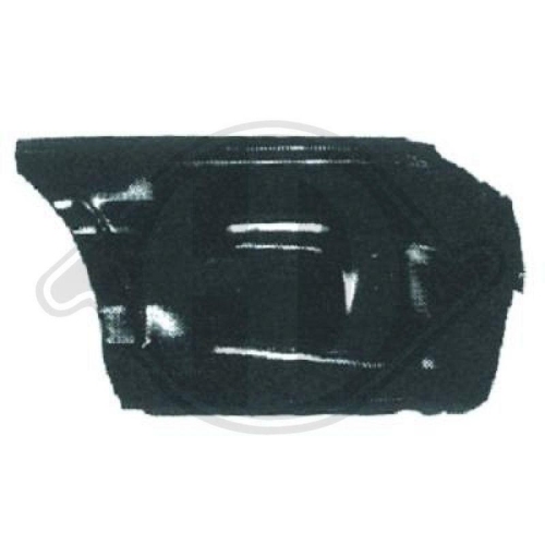 DIEDERICHS Chapa protectora contra salpicaduras, disco de freno