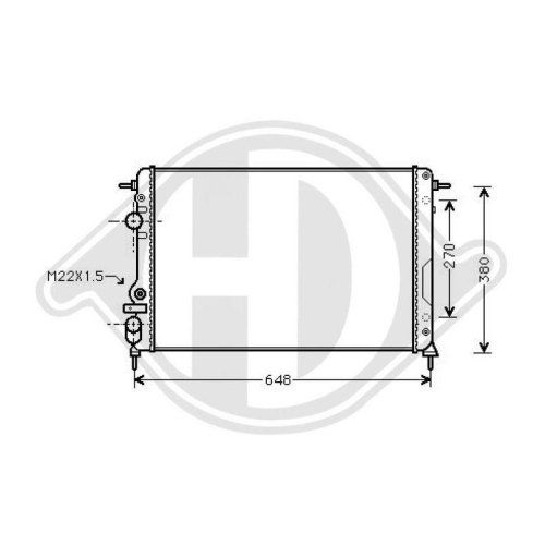 DIEDERICHS Filtro deshidratante, aire acondicionado DIEDERICHS Climate