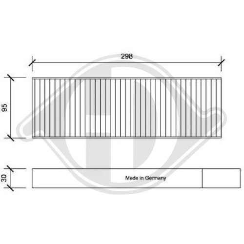 DIEDERICHS Radiateur, refroidissement du moteur DIEDERICHS Climate