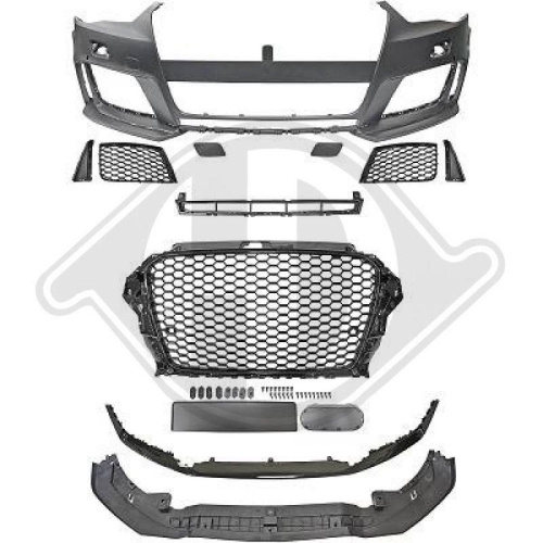 DIEDERICHS Ventilatiegrille, bumper