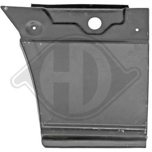 DIEDERICHS Déflecteur, disque de frein