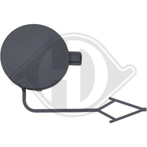 DIEDERICHS Listón embellecedor/protector, panal de radiador