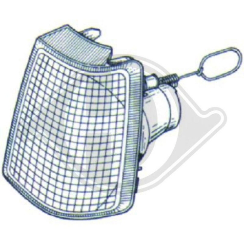 DIEDERICHS Hauptscheinwerfer