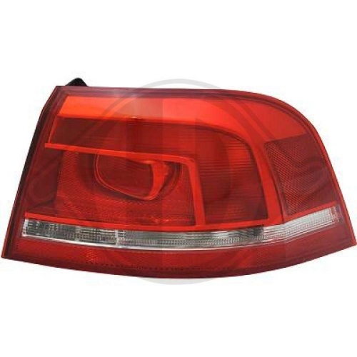 DIEDERICHS Vidro de espelho, espelho retrovisor exterior