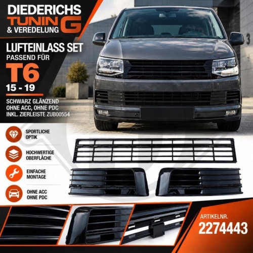 DIEDERICHS Radyat&ouml;r ızgarası HD Tuning