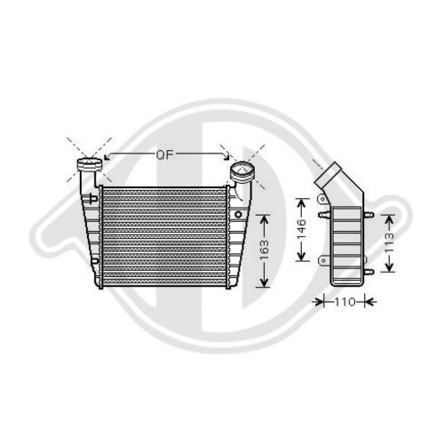DIEDERICHS Condensador, aire acondicionado DIEDERICHS Climate