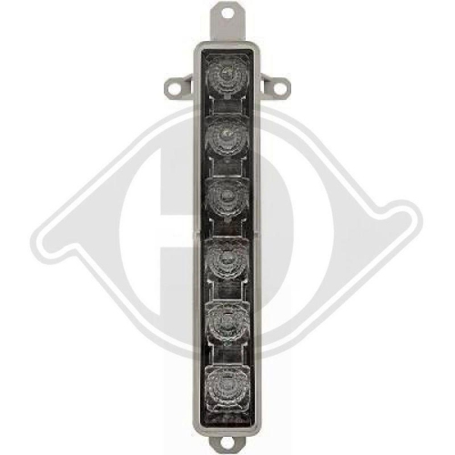 DIEDERICHS Vidro de espelho, espelho retrovisor exterior