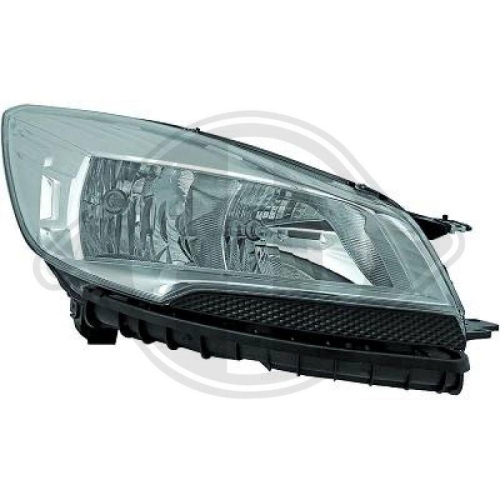 DIEDERICHS Cristal de espejo, retrovisor exterior