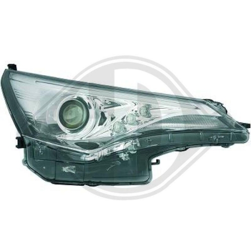 DIEDERICHS Vidro de espelho, espelho retrovisor exterior