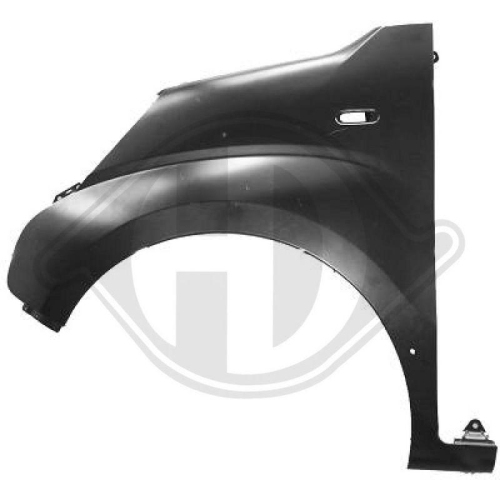 DIEDERICHS Vidro de espelho, espelho retrovisor exterior