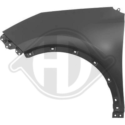 DIEDERICHS Ventilatiegrille, bumper