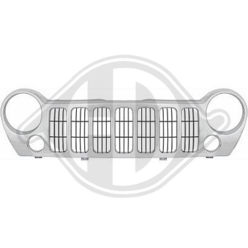 DIEDERICHS Grelha de ventilador, pára-choques Priority Parts